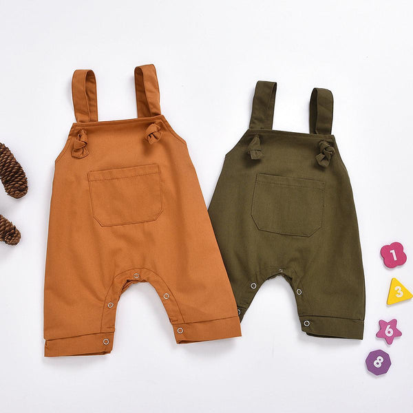 Children's overalls fashion kids work pants - amazitshop