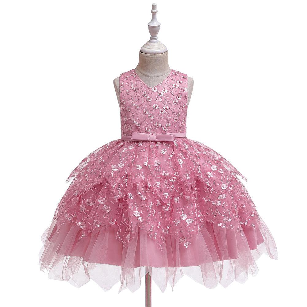 Clothing Baby Girls Middle And Small Children Kindergarten Dresses - amazitshop