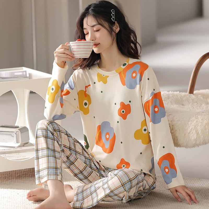 New Women's Pajamas In Autumn And Winter - amazitshop