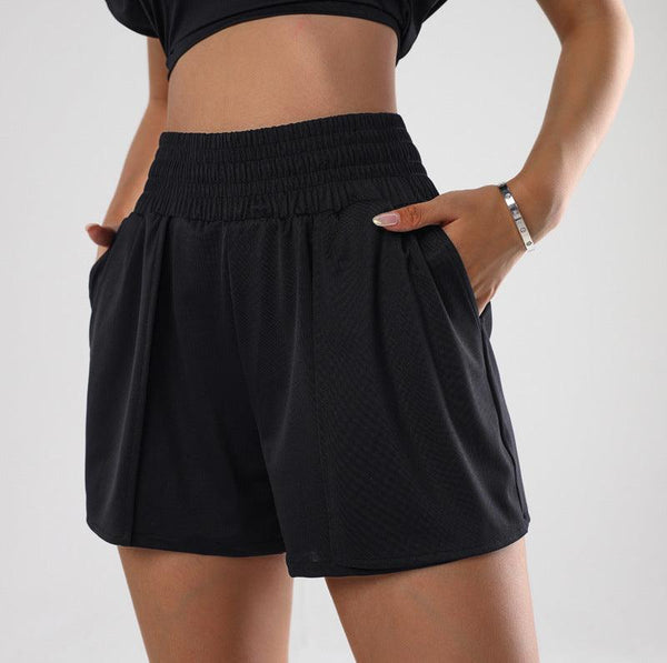 Summer Exercise Shorts Outer Wear High Waist Fat Cover - amazitshop