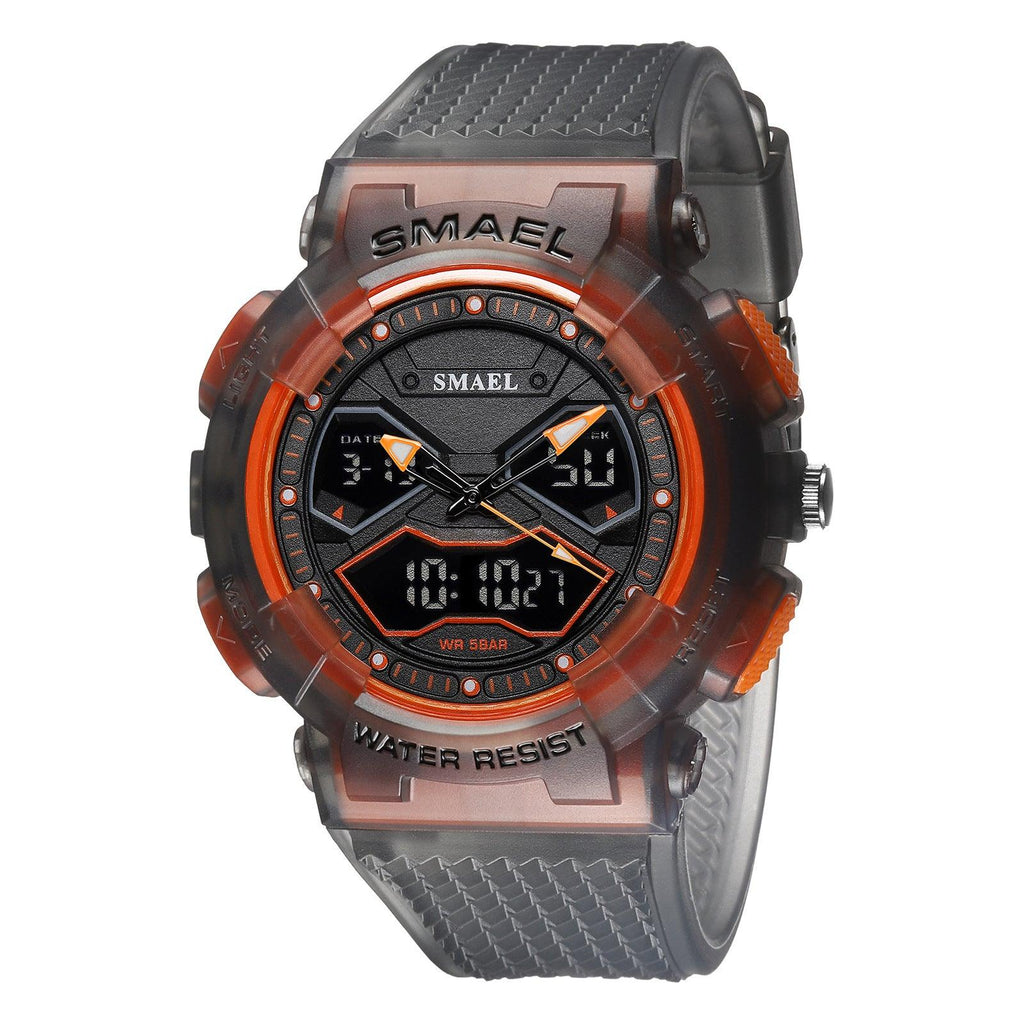 Double Display Digital Electronic Watch Men - amazitshop