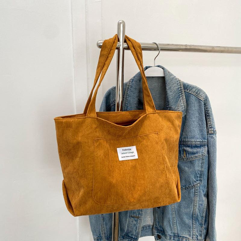 Retro Solid Color Women's Handbag - amazitshop
