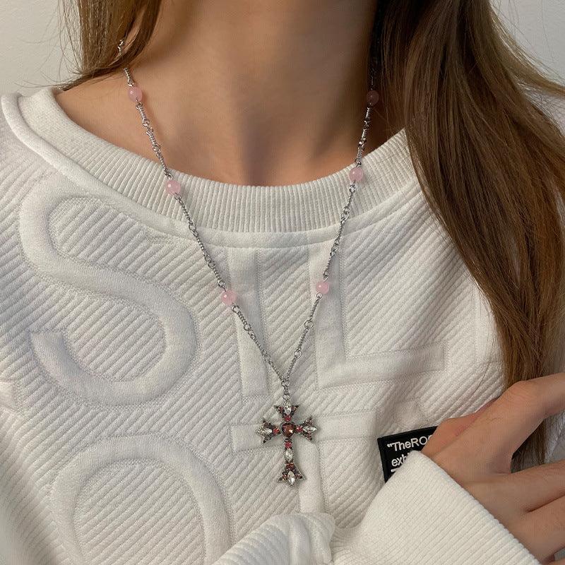 Special-interest Design Personality Cross Necklace For Women - amazitshop