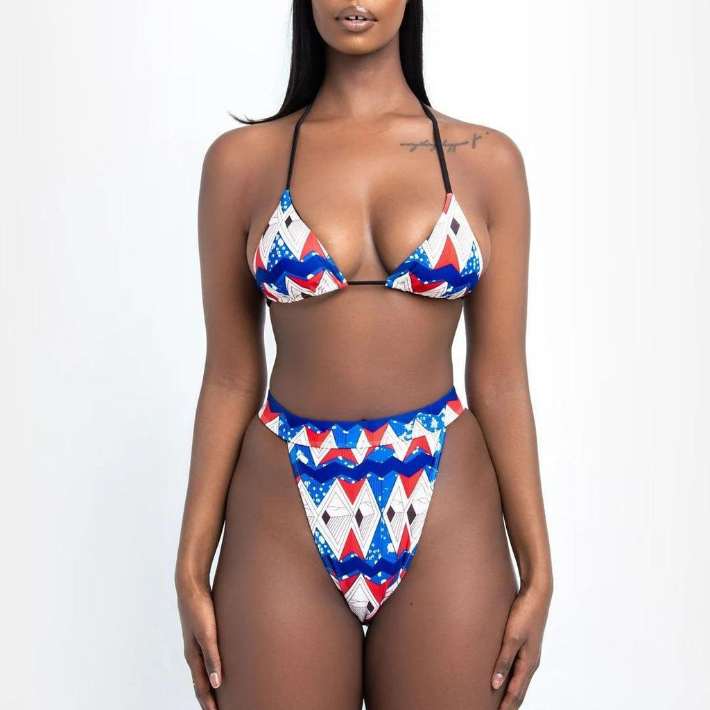 Blouse split swimsuit bikini - amazitshop