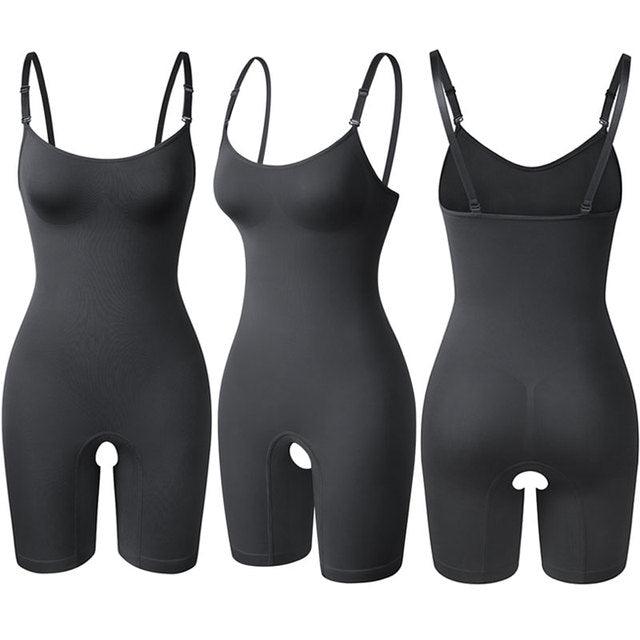 Bodysuit Shapewear Women Full Body Shaper Tummy Control Slim - amazitshop