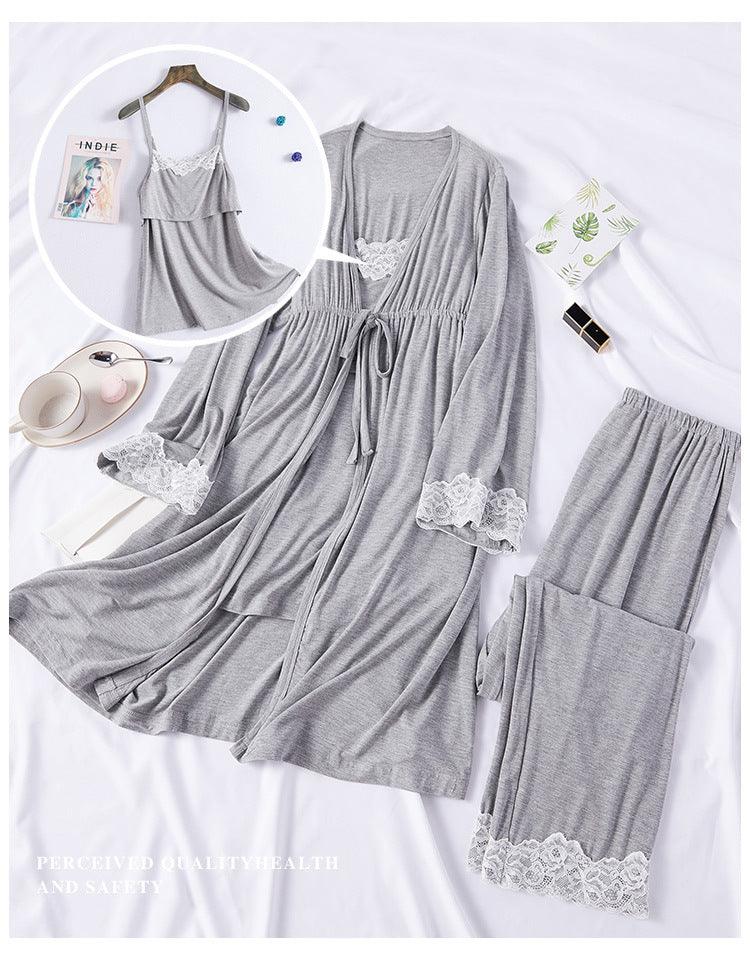 Summer Pajamas Maternity Wear Pajamas Confinement Clothes - amazitshop