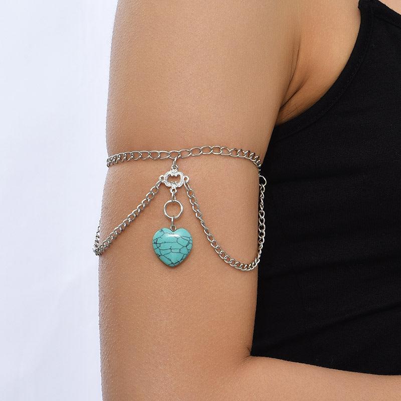 Creative Delicate Turquoise Body Chain Jewelry