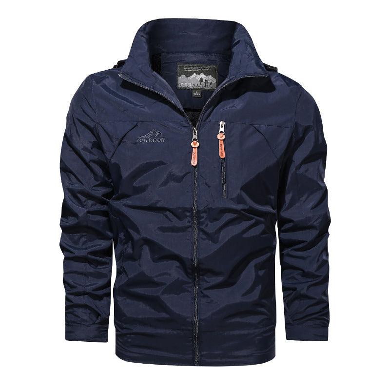 New Style Plus Size Jacket Men's Outdoor Hooded Jackets Men's Jackets - amazitshop