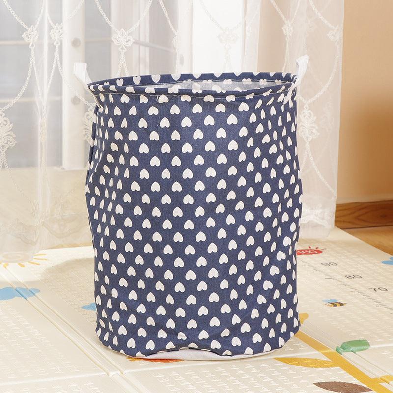 Home Fabric Folding Storage Dirty Laundry Basket - amazitshop