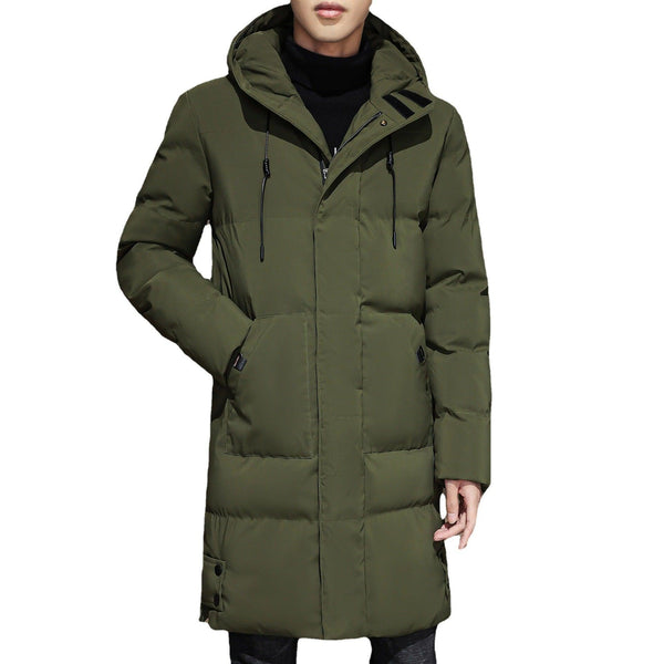 Plus Size Men's Winter Cotton Coats Coat Thick Mid-length - amazitshop