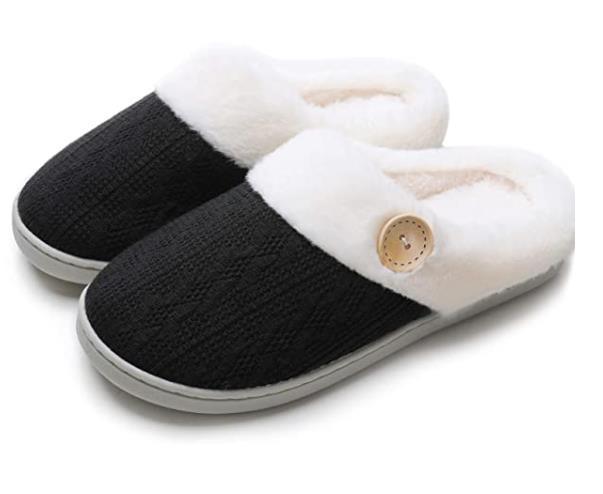 Slippers Confinement Shoes, Cotton Slippers European Size Wool Slippers - amazitshop