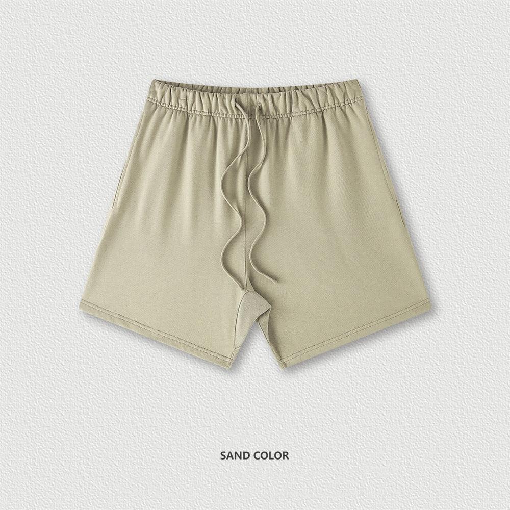 Mens Fashion Loose Solid Color Shorts - amazitshop