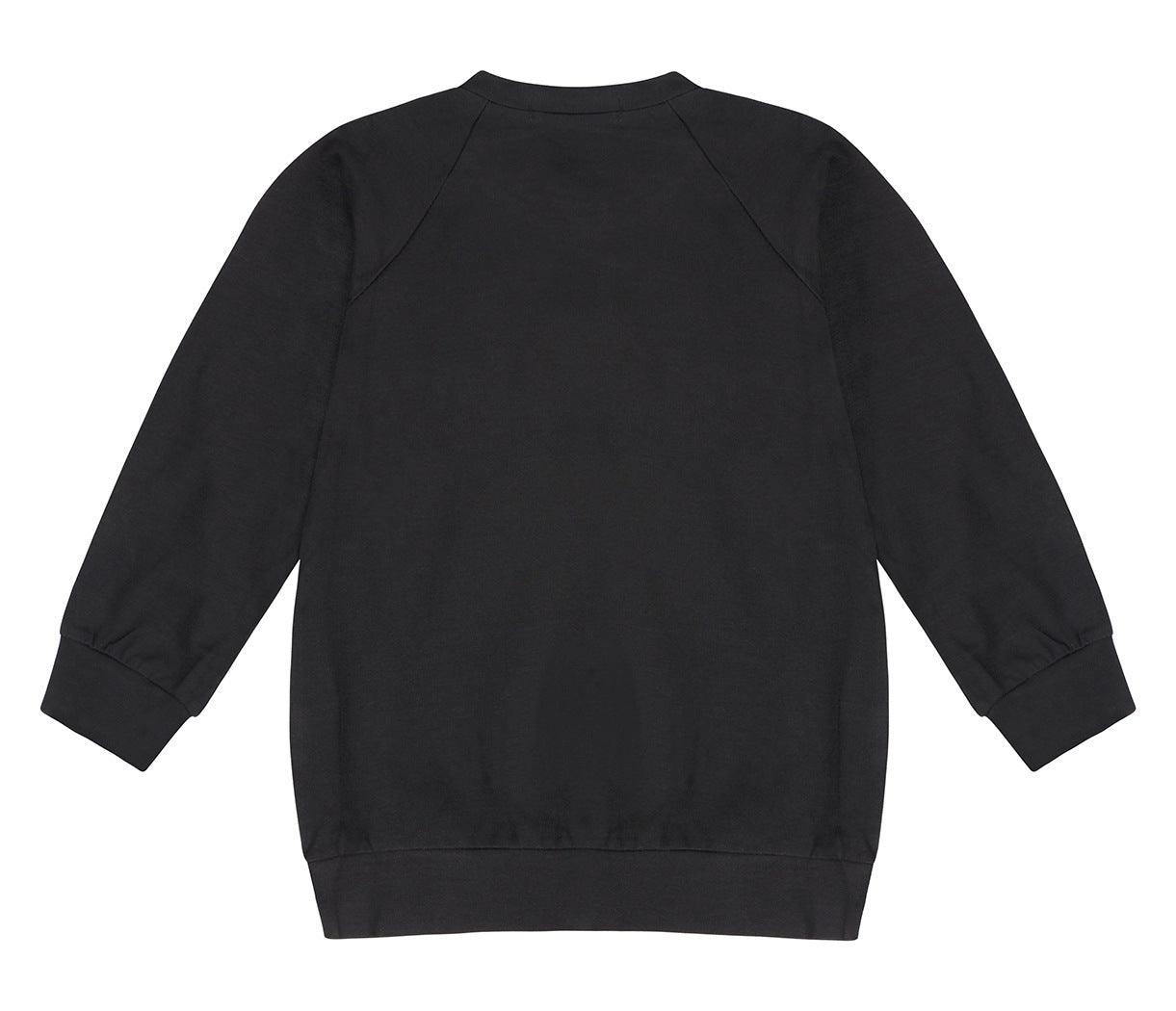 Autumn Boy Letter Print Sweatshirt Army Green Trousers Suit - Amazitshop