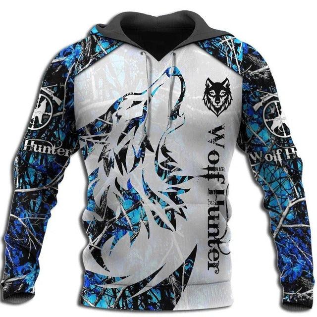 Hoodies For Men Cool Animal-print Street - amazitshop