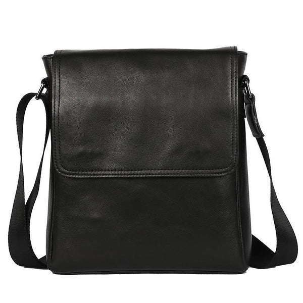 Head Layer Cowhide Crossbody Bag Vertical High-capacity Business Backpack - amazitshop