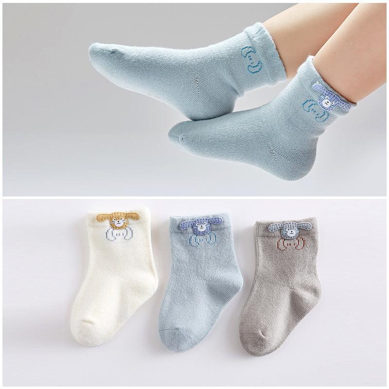 Cartoon Accessories Baby Socks Boneless Baby Cotton Socks - amazitshop