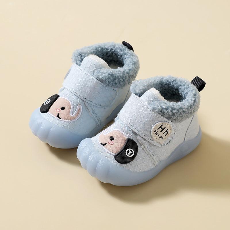 Two Cotton Toddler Shoes Winter Warm Cotton Shoes Women - amazitshop