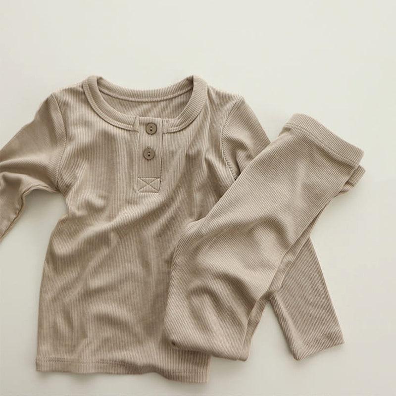Baby Kids Pajamas Sets Girl Boy Sleepwear Suit Autumn Kids - amazitshop