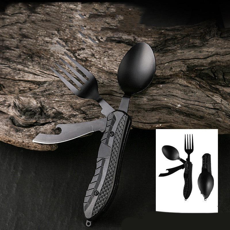 Outdoor Folding Dining Knife And Fork - amazitshop
