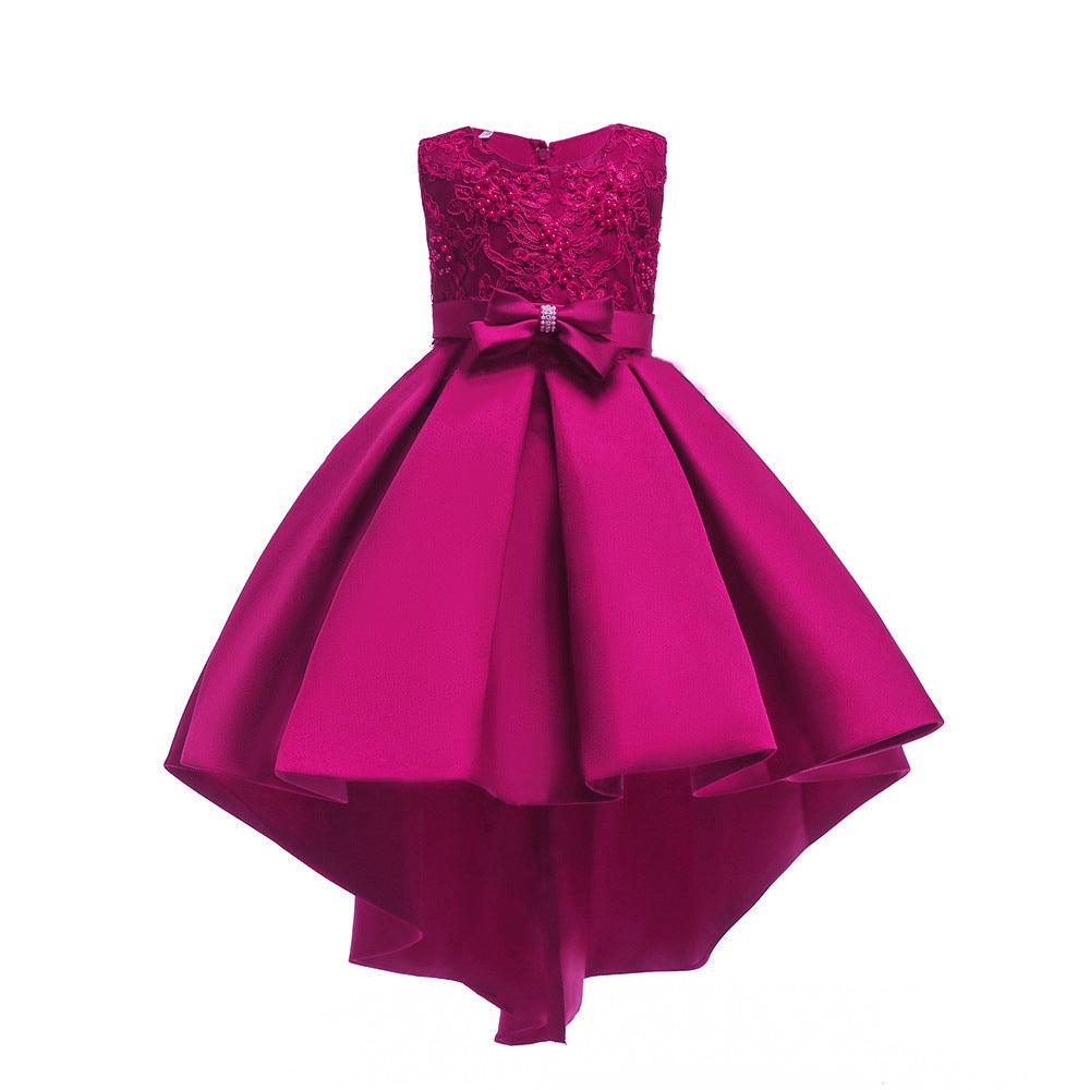 Children's Dresses, Trailing High-end Princess Dresses In Children's Performance Costumes - amazitshop