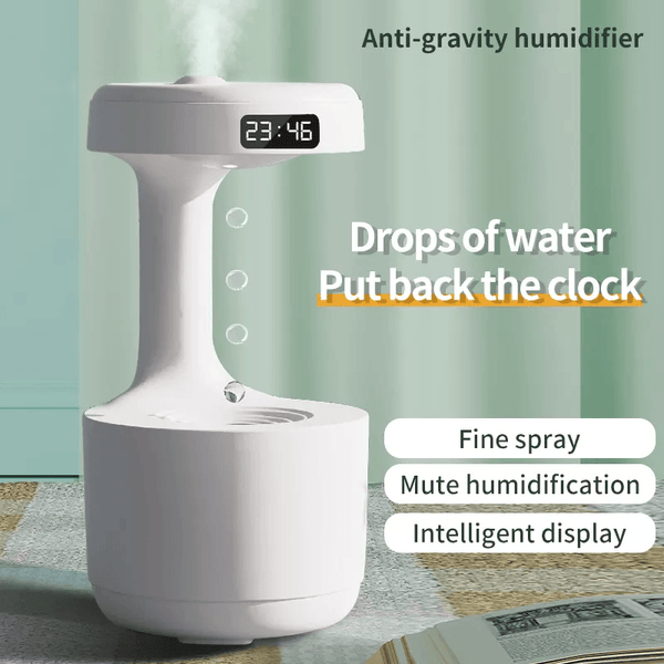 Anti-gravity Humidifier Water Droplet Backflow Aromatherapy Machine Large Capacity Office Bedroom Silent Large Fog Volume Spray - amazitshop