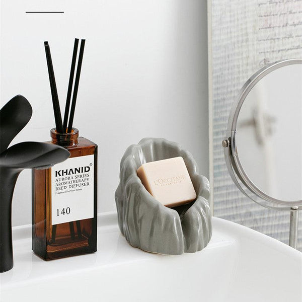 Ceramic Soap Box No Water In Domestic Bathroom - amazitshop