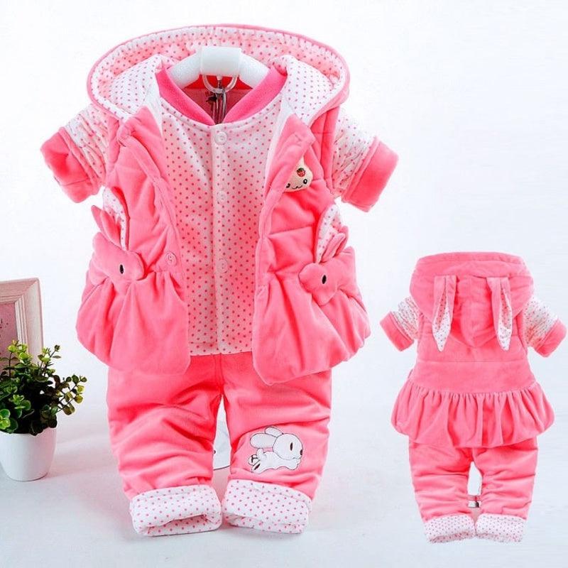 Baby Autumn Clothing Girls Autumn And Winter Clothing Suits - Amazitshop