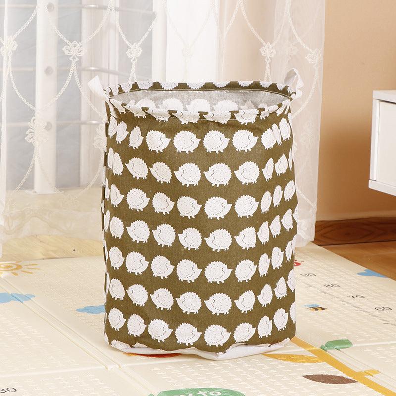 Home Fabric Folding Storage Dirty Laundry Basket - amazitshop