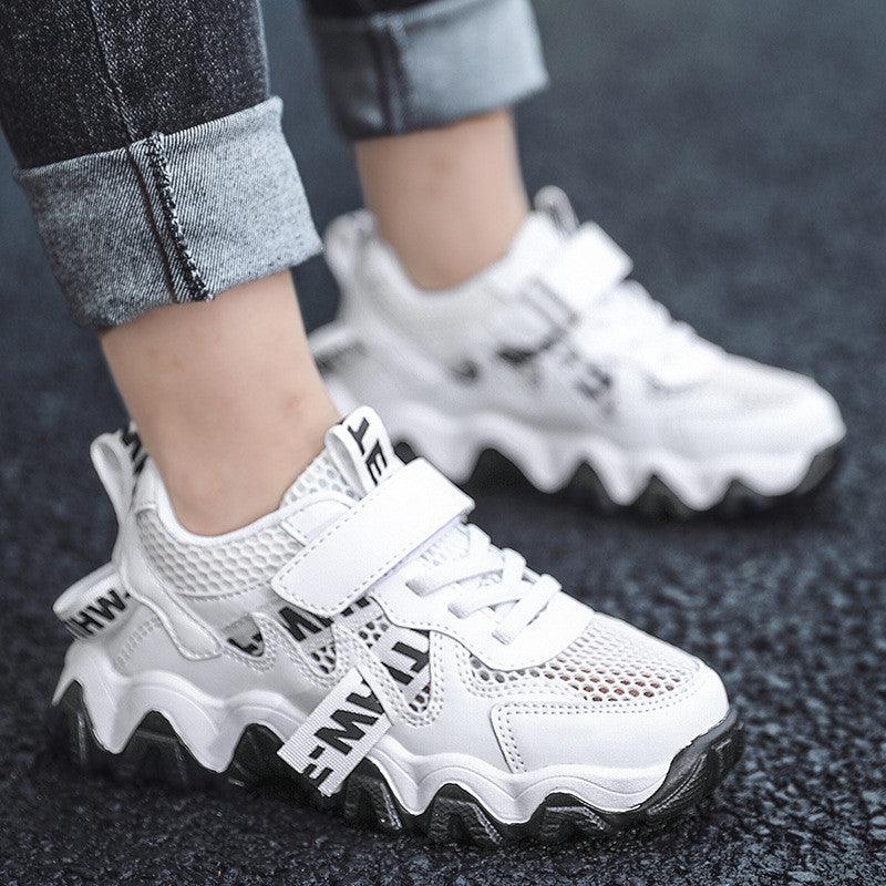 Big Kids Boys Sneakers In Net Shoes - Amazitshop