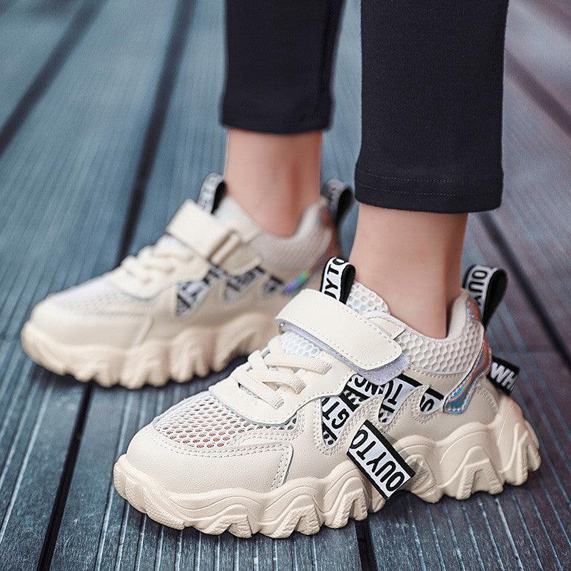 Big Kids Boys Sneakers In Net Shoes - Amazitshop