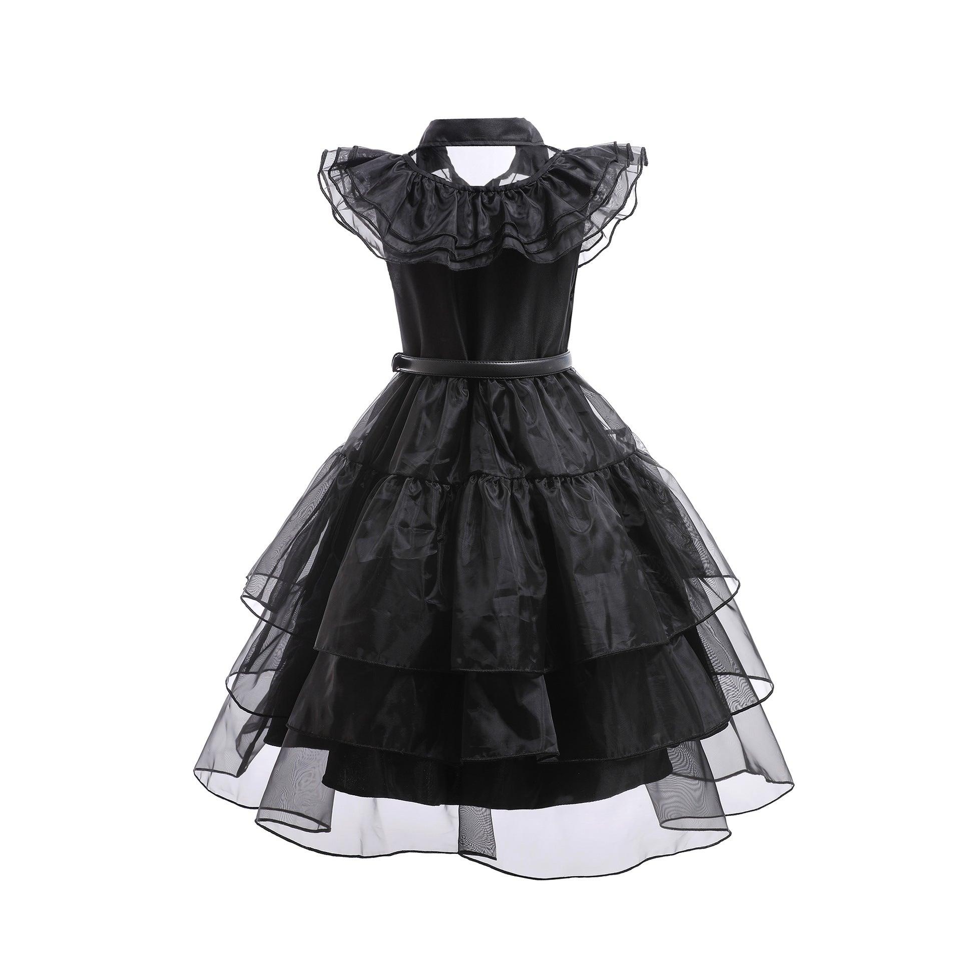 Black Dress Cosplay Clothing Girls - Amazitshop