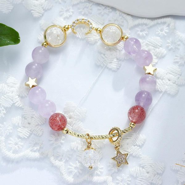 Lavender Amethyst Bracelets For Women - amazitshop