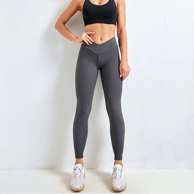 Seamless Fitness Pants Three-dimensional Shaping And Hip Lifting Yoga Pants - amazitshop