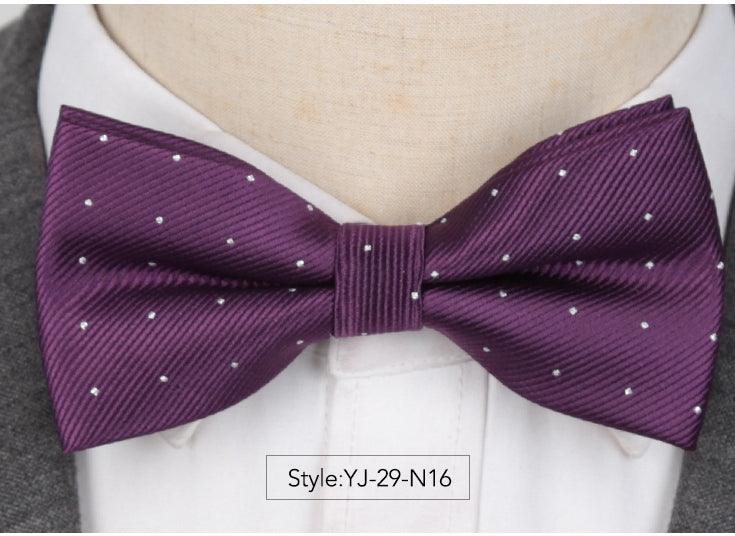 Men's Bow Ties Groom's Groomsmen Highlights - amazitshop