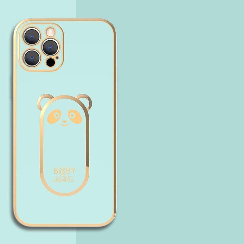 Panda Magnetic Ring Holder Phone Case Cover - amazitshop