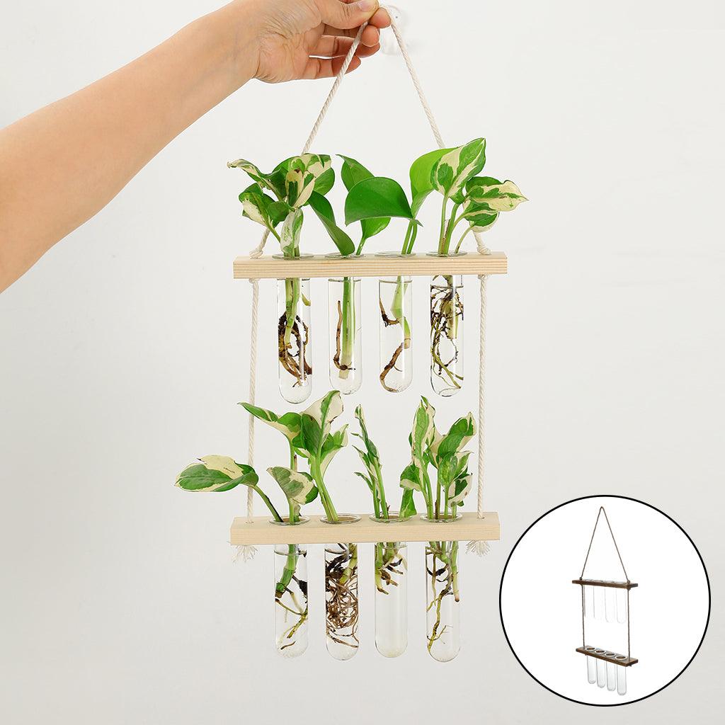 Wall Hanging Terrarium Flower Glass Planter Propagator for Plant Garden - amazitshop