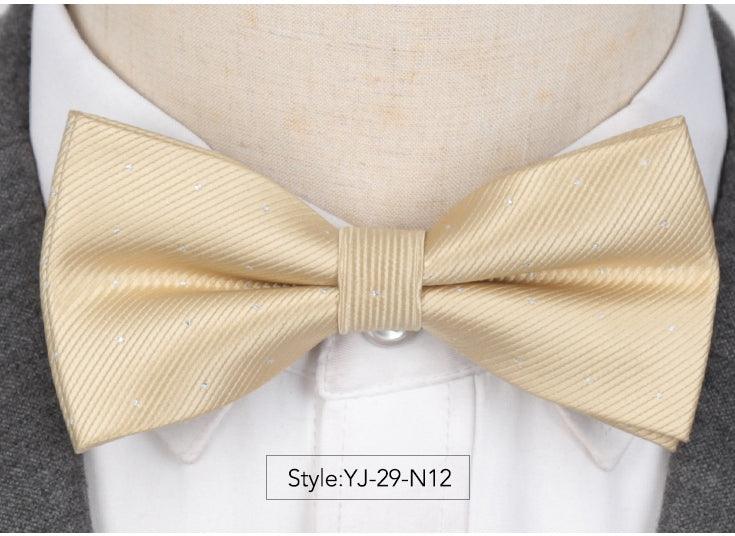 Men's Bow Ties Groom's Groomsmen Highlights - amazitshop