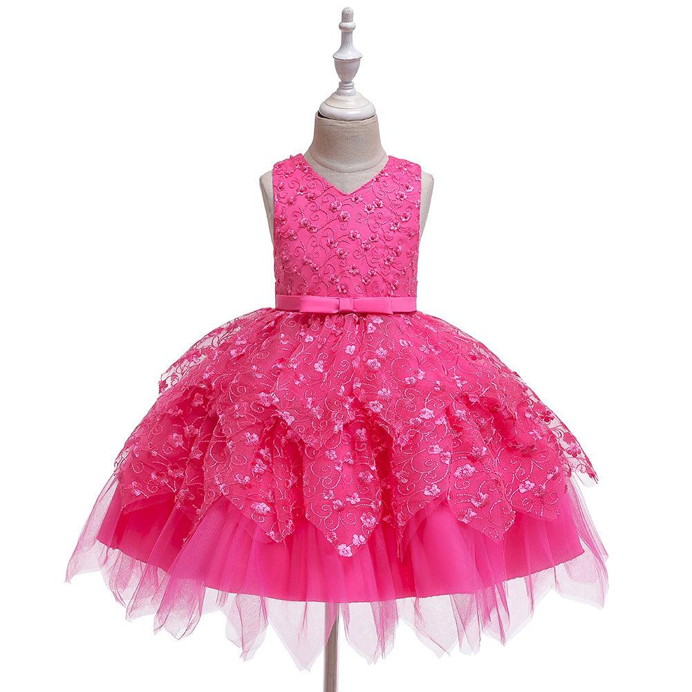 Clothing Baby Girls Middle And Small Children Kindergarten Dresses - amazitshop