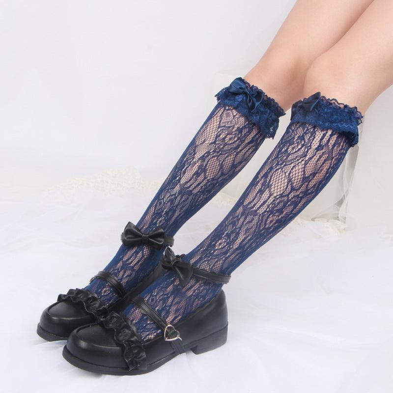 Anime Stockings Korean Cute Soft Girl Lace Socks - amazitshop