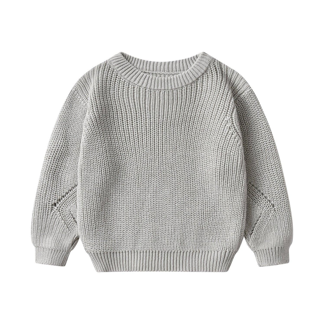 Children's Knitted Sweater Korean Style Pure Color Warm Keeping - Amazitshop