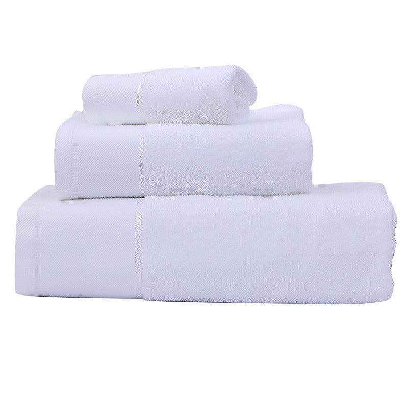 Cotton Towel Bath Towel Three Piece Water Absorbing Gift Towel Bath Towel Set - amazitshop