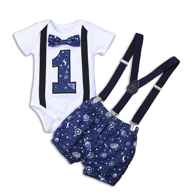 Newborn Baby Boy Clothes 1 Year Birthday Costume Boys - amazitshop