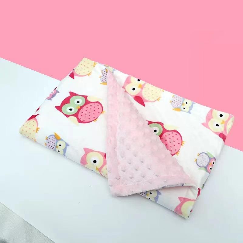 High Quality Baby Blanket Winter Flannel Fleece Flamingo Blanket Infant Swaddle Stroller Wrap For Newborn Baby Bedding Blankets - amazitshop