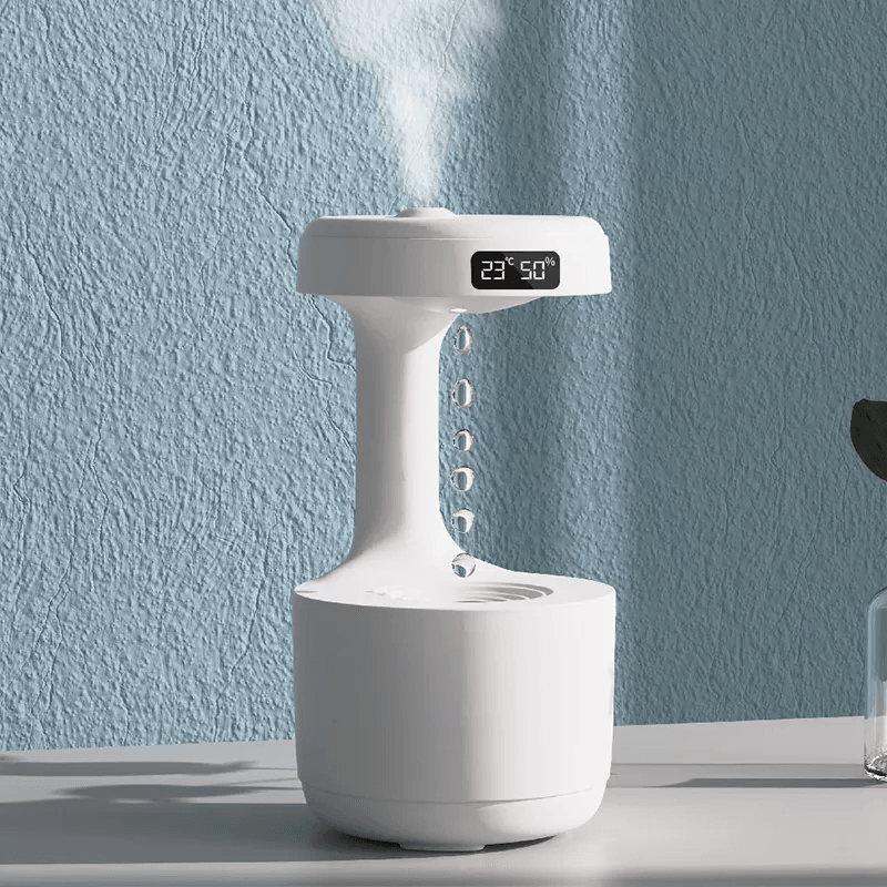 Anti-gravity Humidifier Water Droplet Backflow Aromatherapy Machine Large Capacity Office Bedroom Silent Large Fog Volume Spray - amazitshop