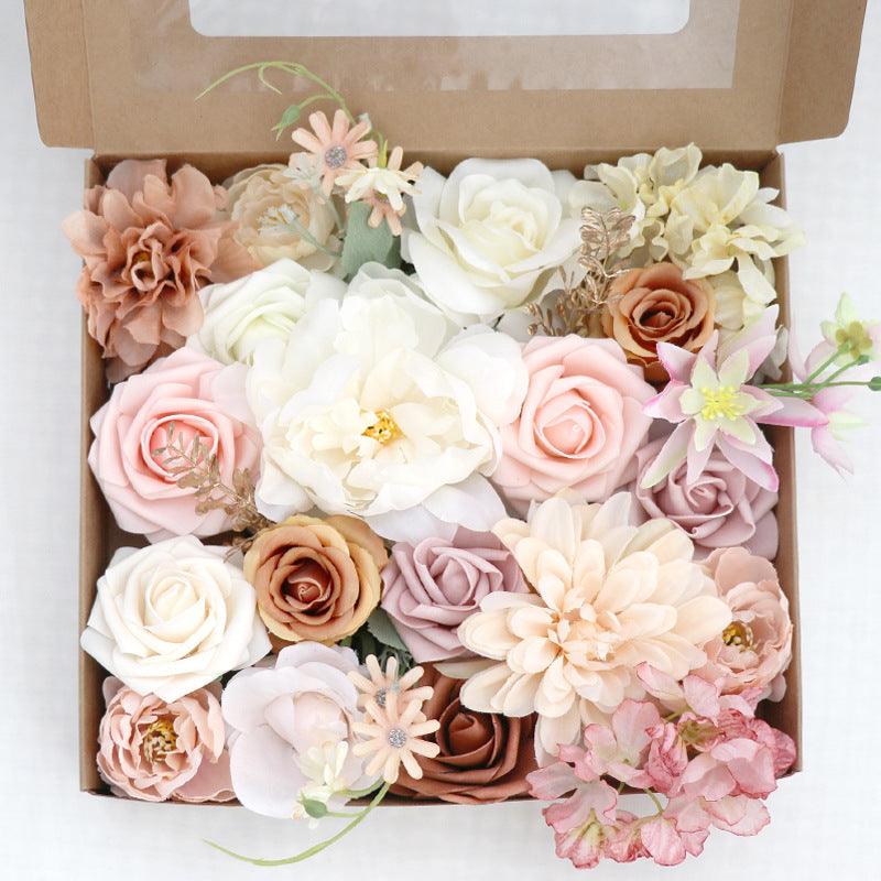 Flower Box Wedding Birthday Party Gift Wedding Bridesmaid Bridal Bouquet - amazitshop