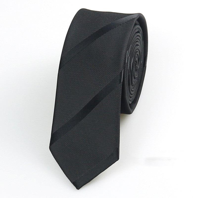 Formal Wear Korean Style Wedding Groom Best Man Casual Accessories Striped Dot Retro 5cm Glossy Hand Tie For Men - amazitshop