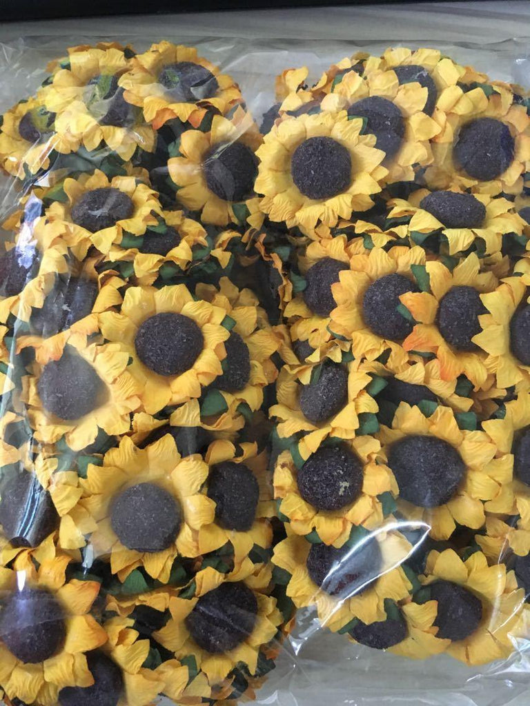 SUNFLOWER Diy Garland Accessories Wedding Candies Box Accessories Small Sunflower Bouquet - amazitshop