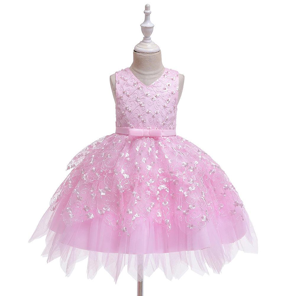 Clothing Baby Girls Middle And Small Children Kindergarten Dresses - amazitshop