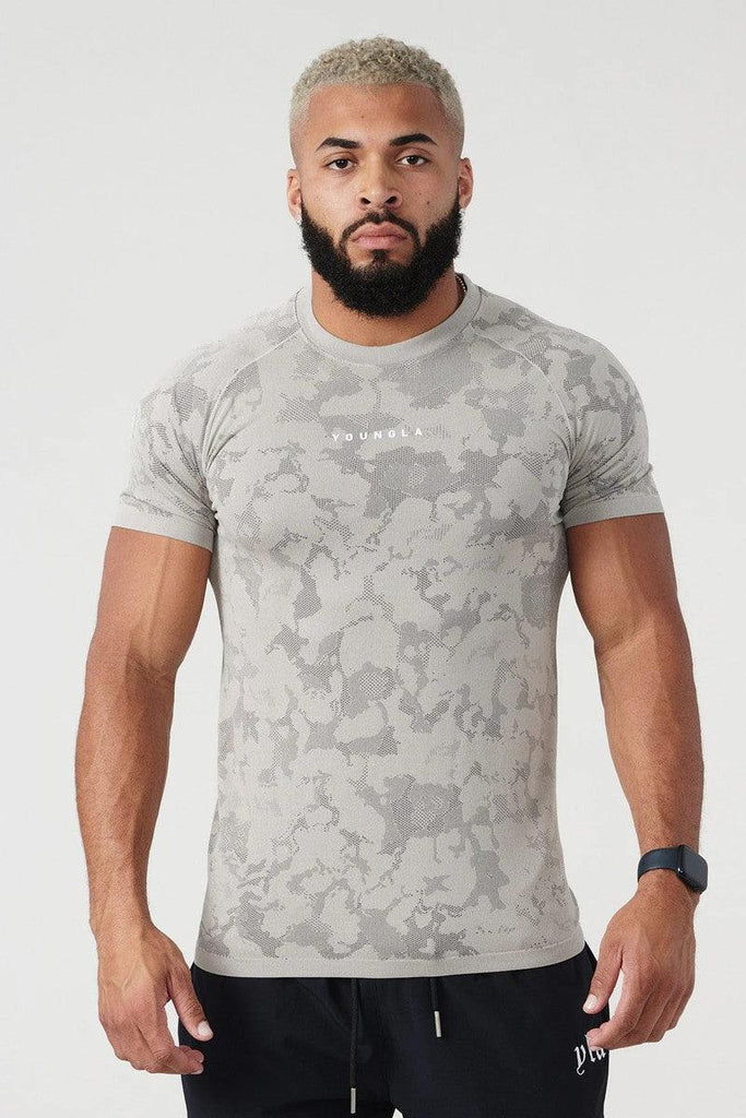 Workout Clothes Camouflage Sports T-shirt Men - amazitshop