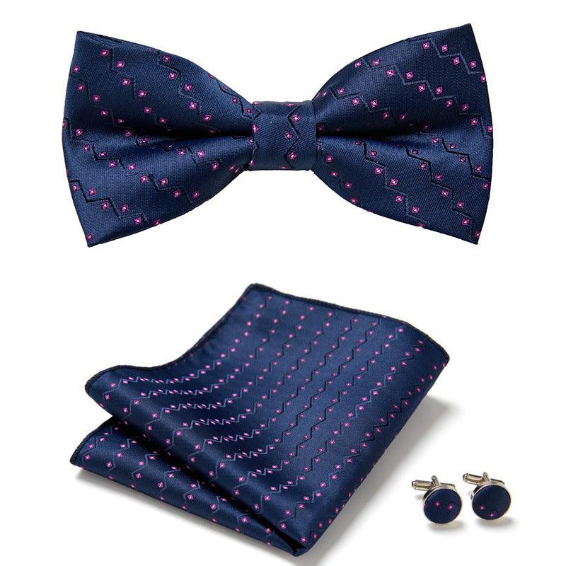 Three Piece Set Of Stylish Bow Ties - amazitshop